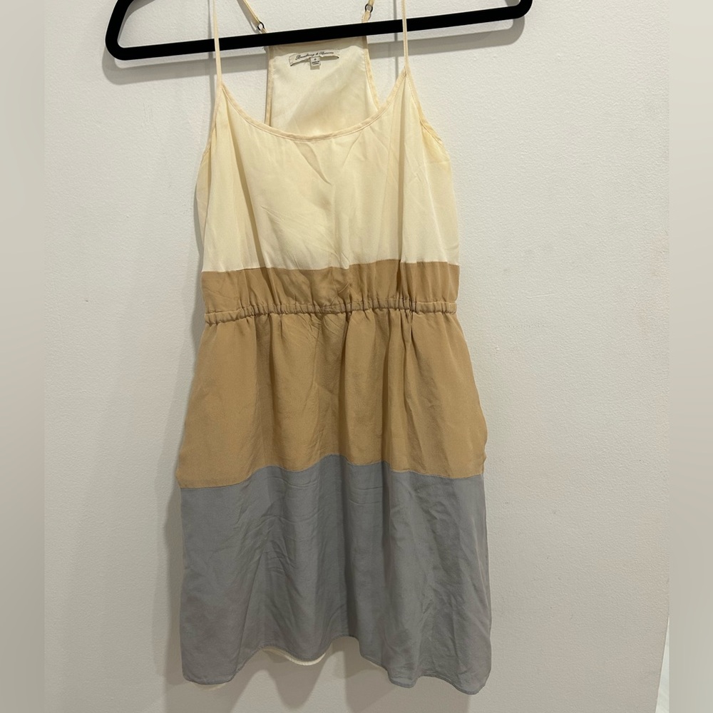 100% silk broadway & broome dress